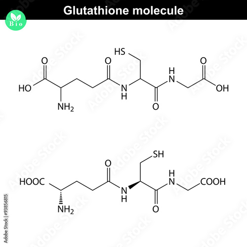 Glutathione chemical structure