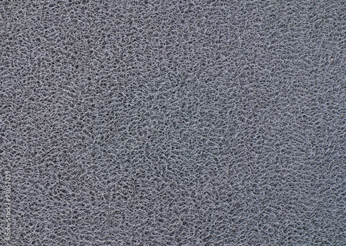 Texture Background of The Green Plastic Doormat