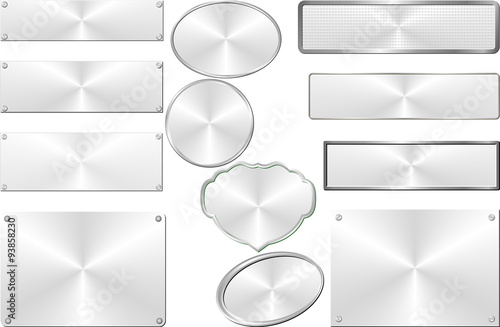 silver plaques
