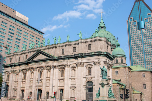 Cathedral of Marie Reine du Monde (Basilique-Cathédrale Marie-Reine-du-Monde) Montréal Québec Canada