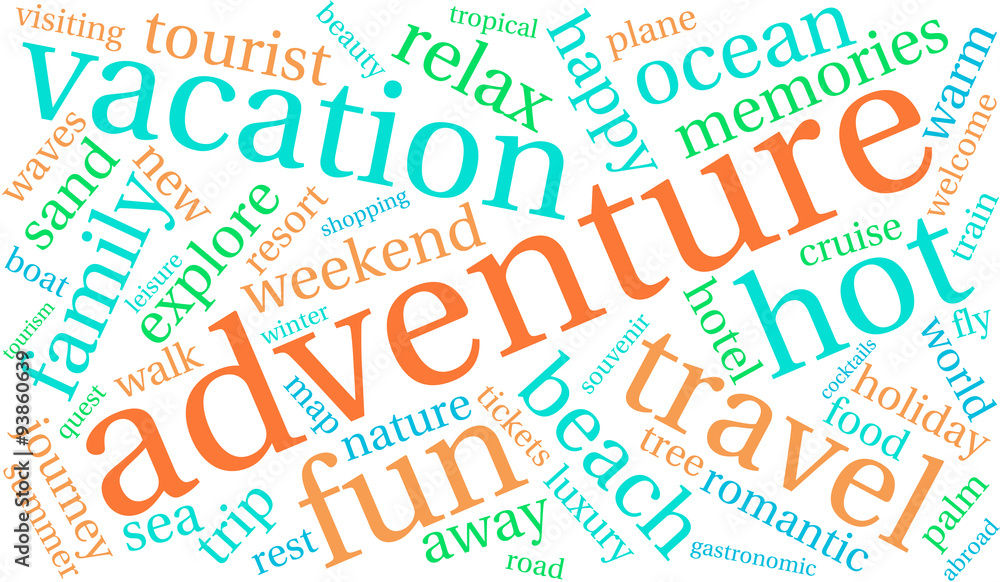 Adventure Word Cloud