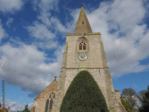 Canvas Print St Mary Magdalene church in Tanworth in Arden