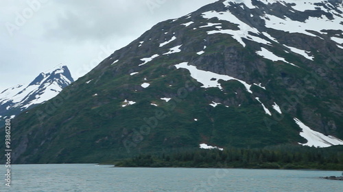 Portage Lake nature Alaska mountain pan P HD 8092 photo