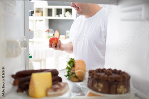 Apple is good choice for obese man