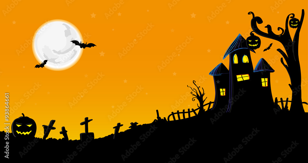 Halloween Vector Illustration.
