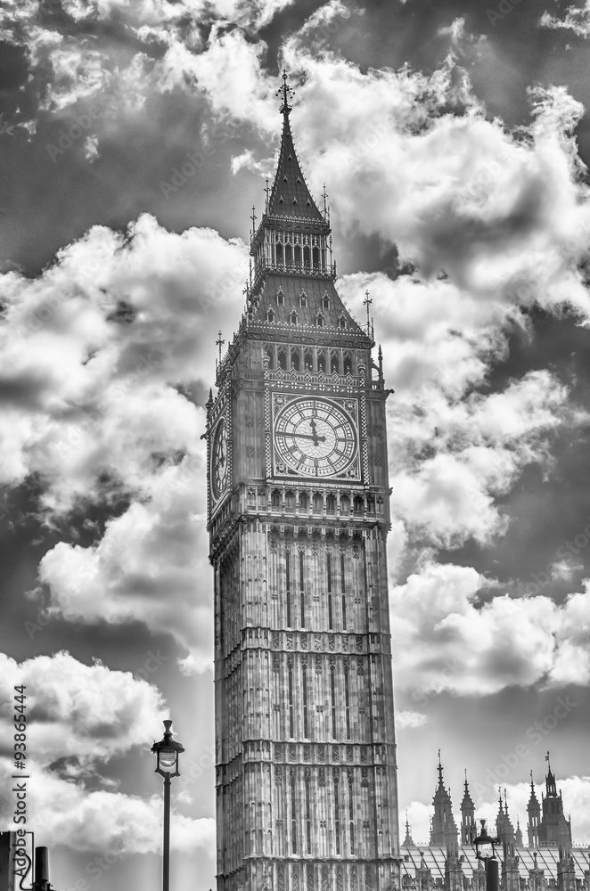 Fototapeta premium The Big Ben, Houses of Parliament, London