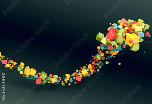 Abstract Particles Background