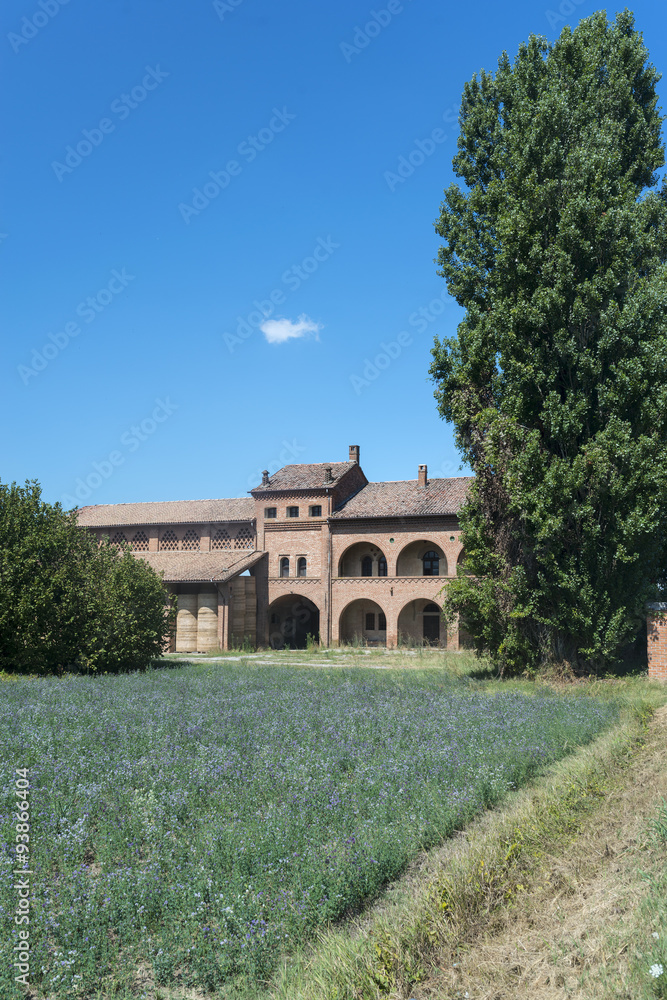 Old farmhouse near Pavia (Italy)