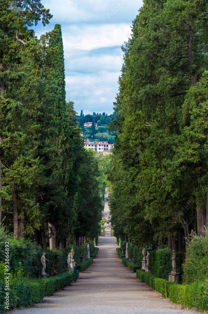 Italy, Florence, Boboli gardens