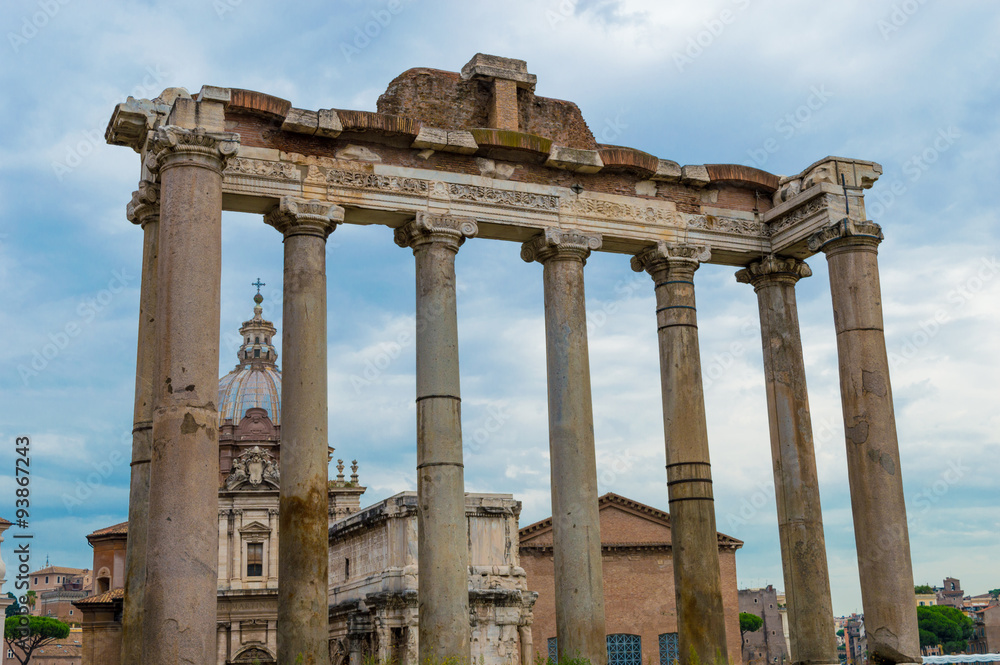 Italy, Rome, Roman forum Italy, Rome, Roman forum