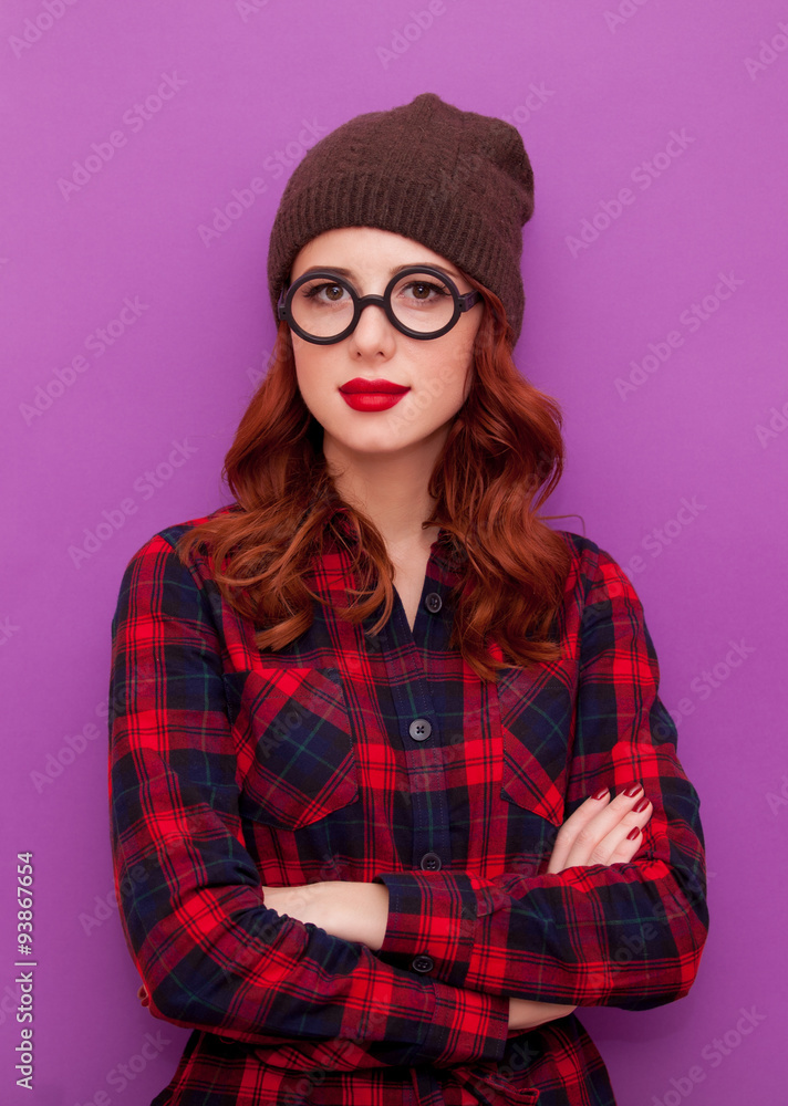 Girl in glasses Girl in glasses