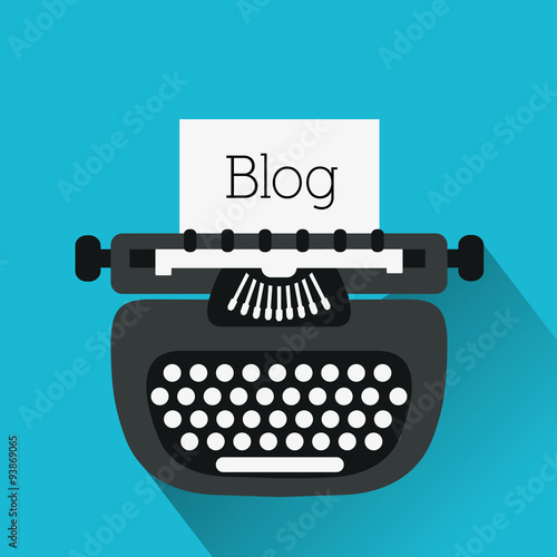 Blog design icons