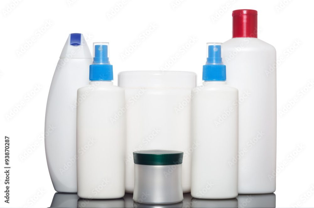 Group plastic bottles Group plastic bottles