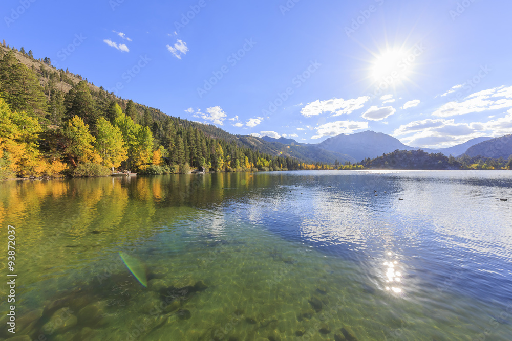 Beautiful fall color in California