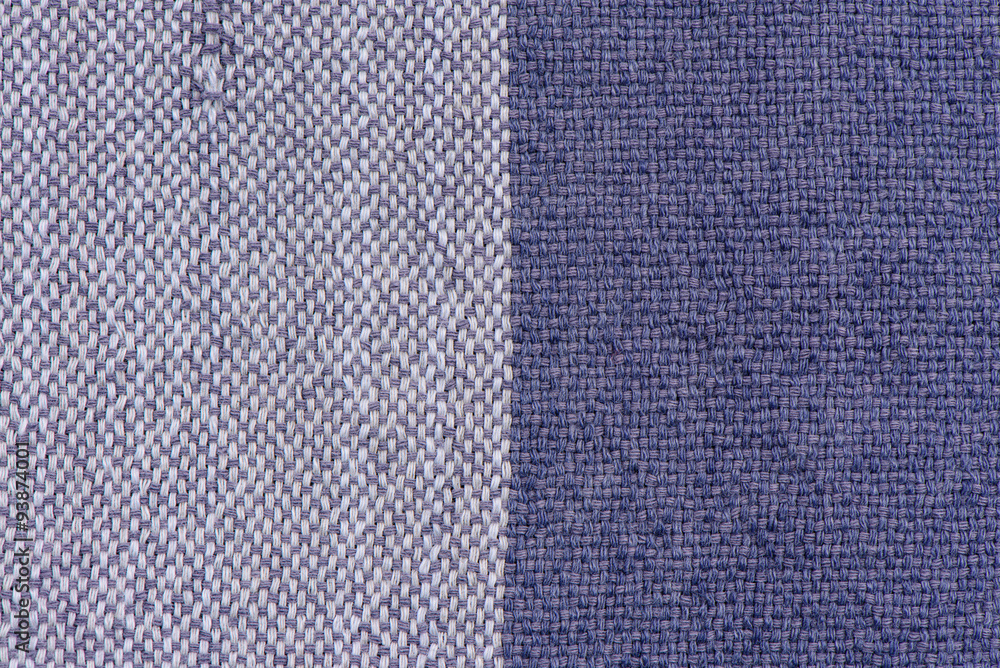 Fototapeta premium Blue cloth texture close up to be used as background - vintage effect style pictures.