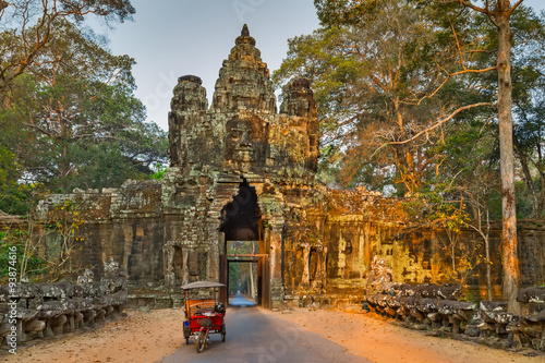 Morning Angkor Wat, Cambodia. photo
