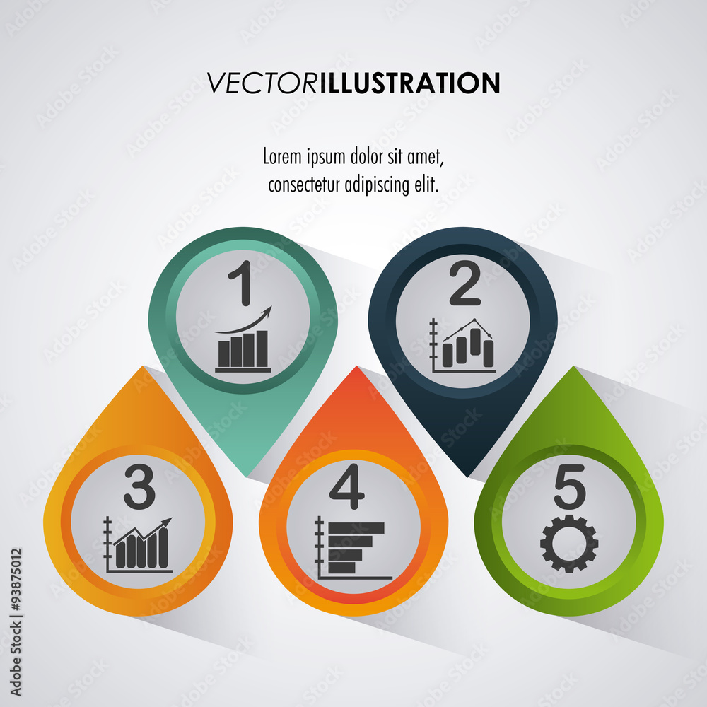 Infographic design illustration Infographic design illustration