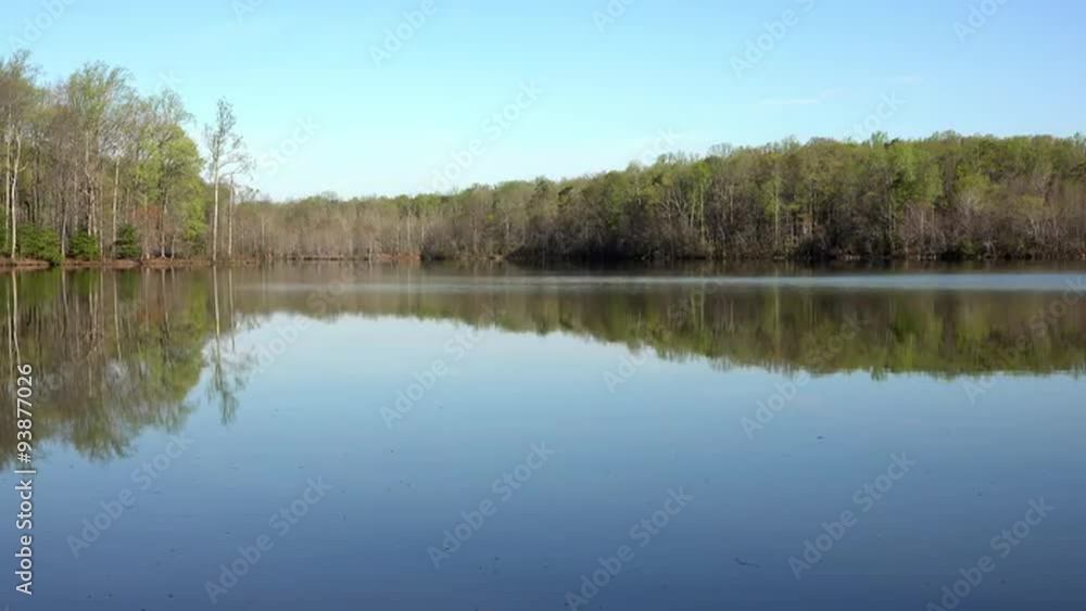 Chancellorsville Virginia beautiful lake sunrise 4K Chancellorsville Virginia beautiful lake sunrise 4K