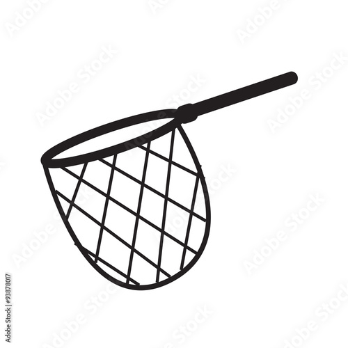 fishing hunting net icon