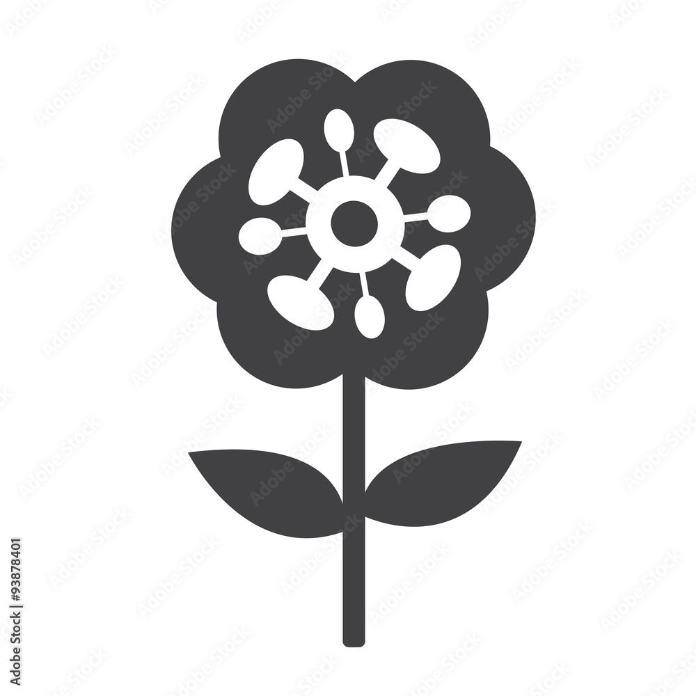 Obraz premium Flower icon