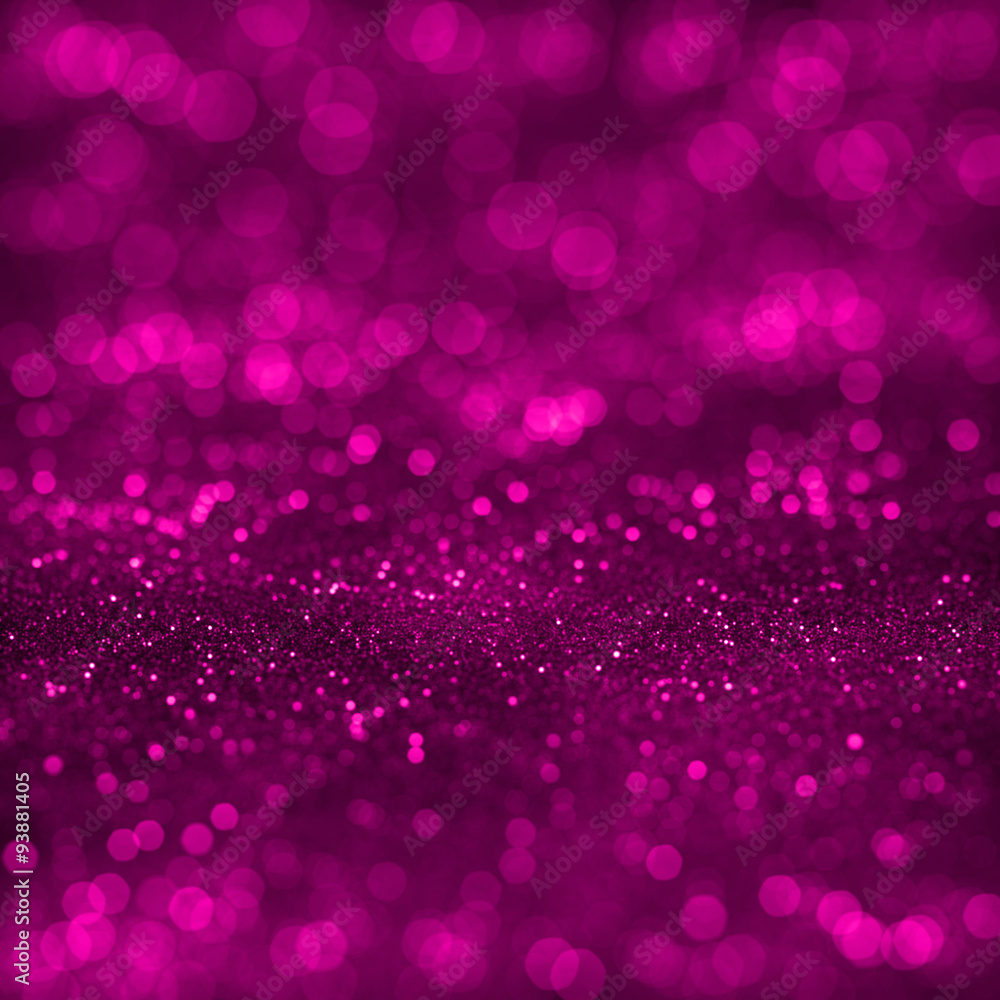 Pink festive glitter background with defocused lights Pink festive glitter background with defocused lights