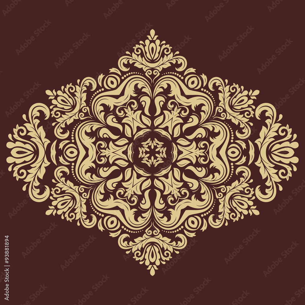 Oriental Abstract  Pattern