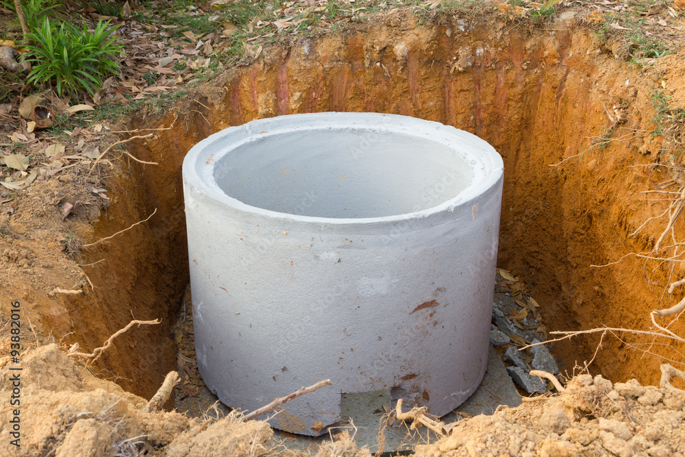Sewage drainage system construction
