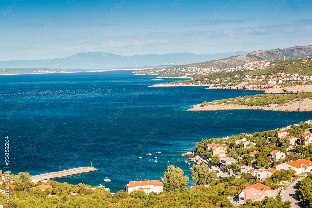 Village on croatian coast