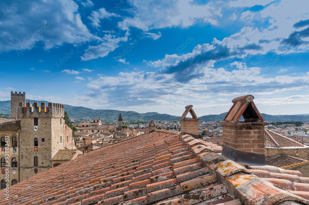 Arezzo view from