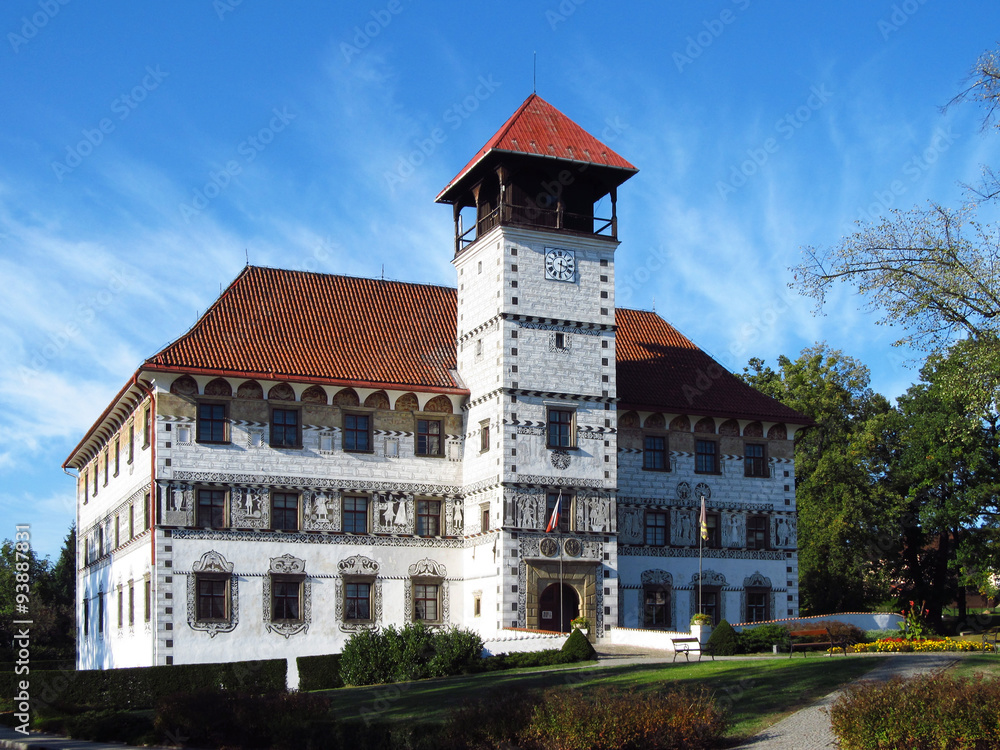 beautiful chateau in Stara Ves in the Czech Republic