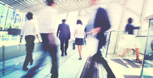 Φωτογραφία Hong Kong Business People Commuting Concept