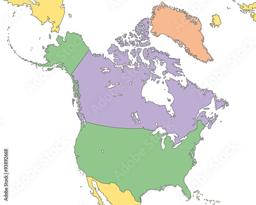 Nordamerika in Farbe