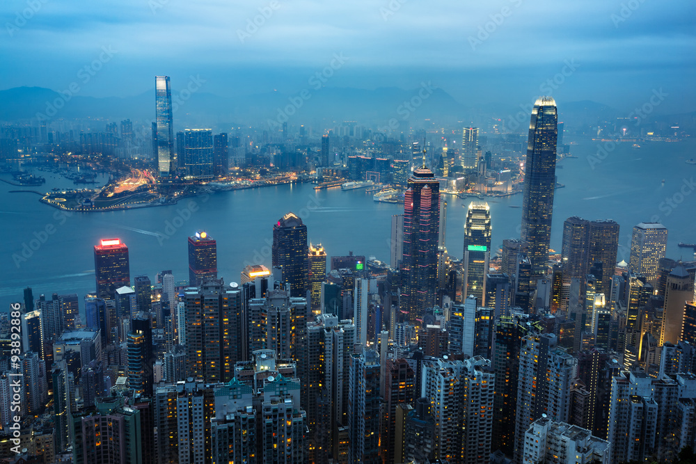 Obraz premium Victoria peak