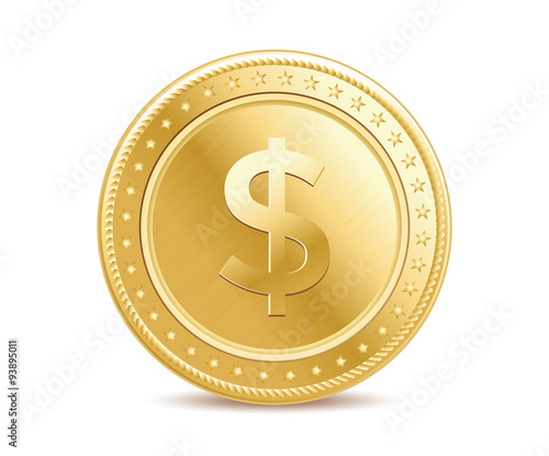 Golden dollar coin