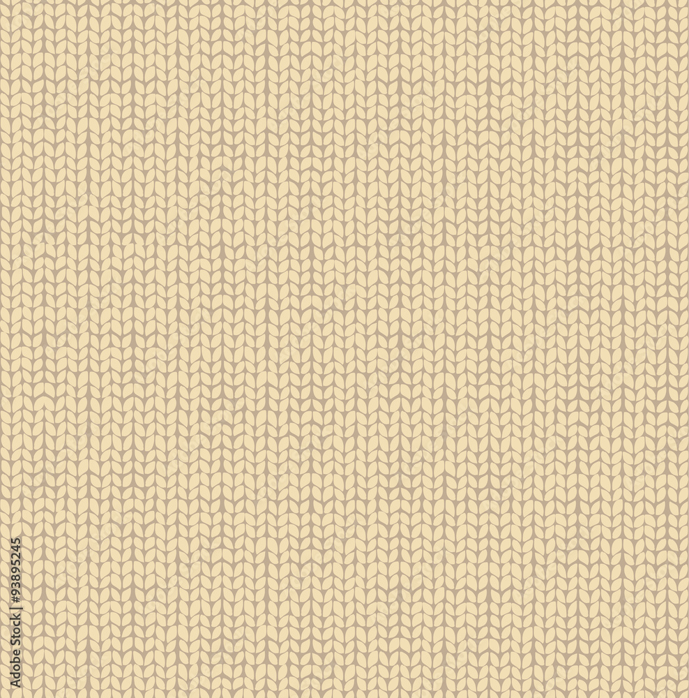 Knitted Seamless Pattern