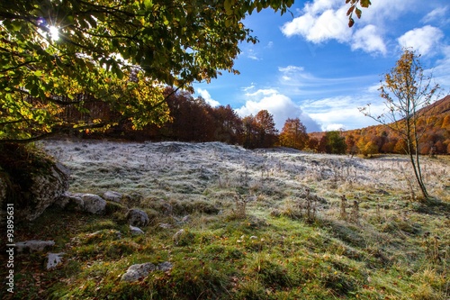 AUTUNNO E BRINA IN MONTAGNA