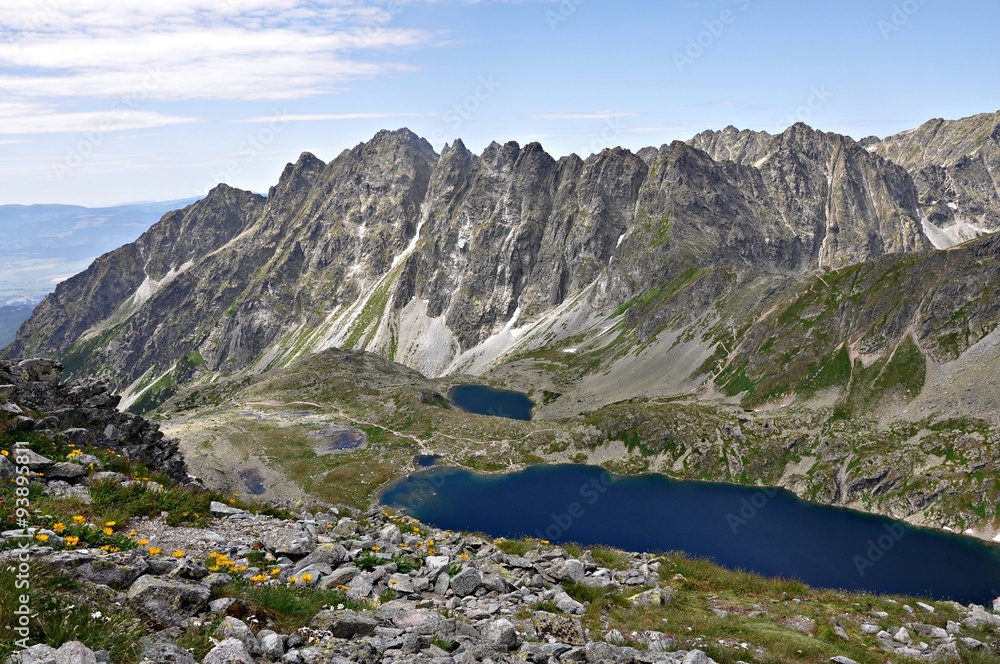Obraz premium Hińczowa Dolina latem, Tatry Słowackie