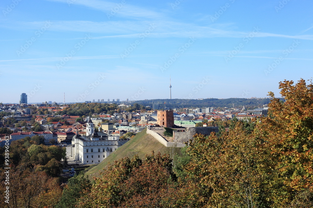 Vilnius,panorama of the city