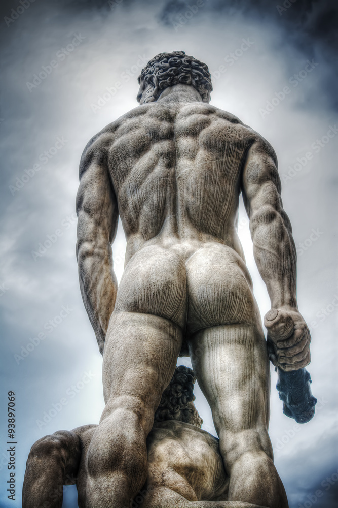 Hercules and Cacus statue in Florence Hercules and Cacus statue in Florence