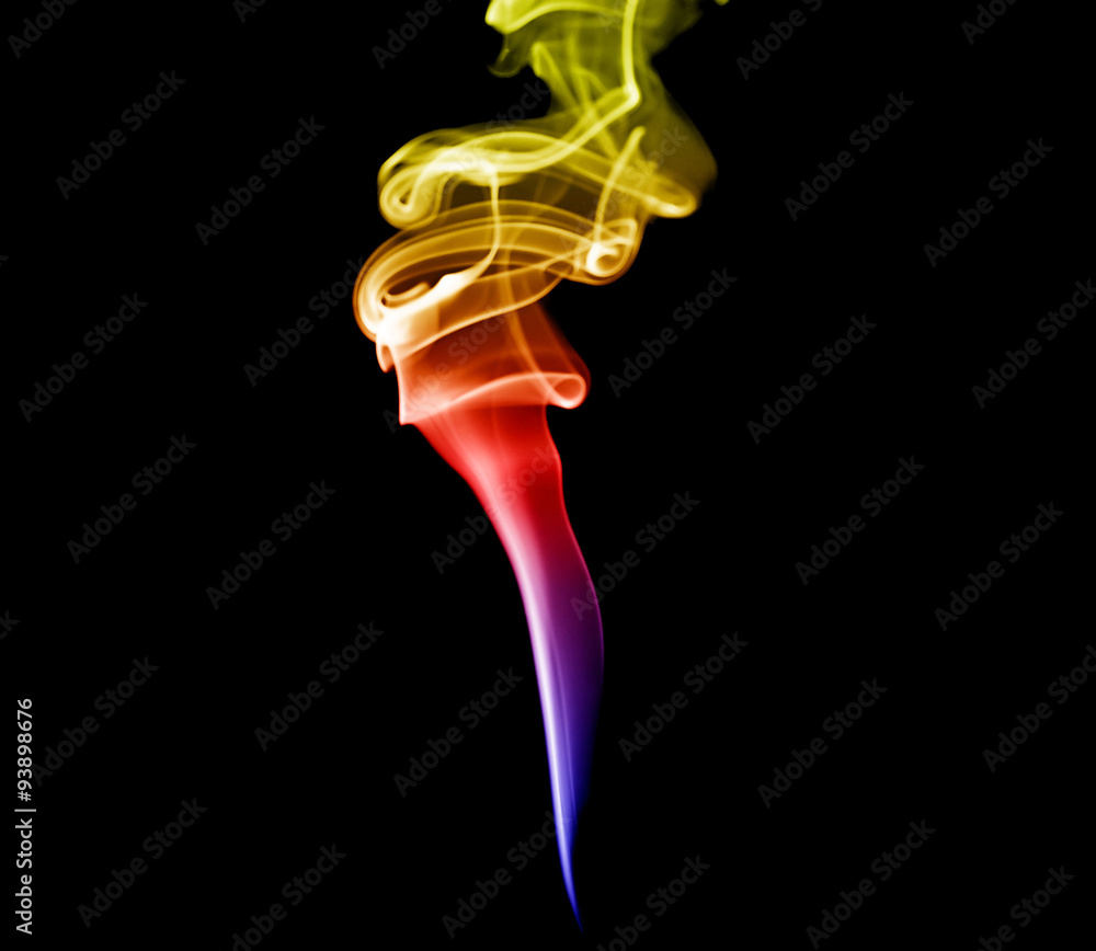 abstract smoke isolated on black abstract smoke isolated on black