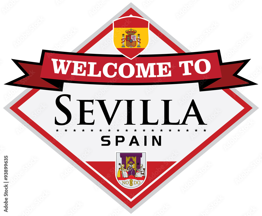 seville spain sticker seville spain sticker