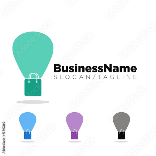 Shop logo icon Vector