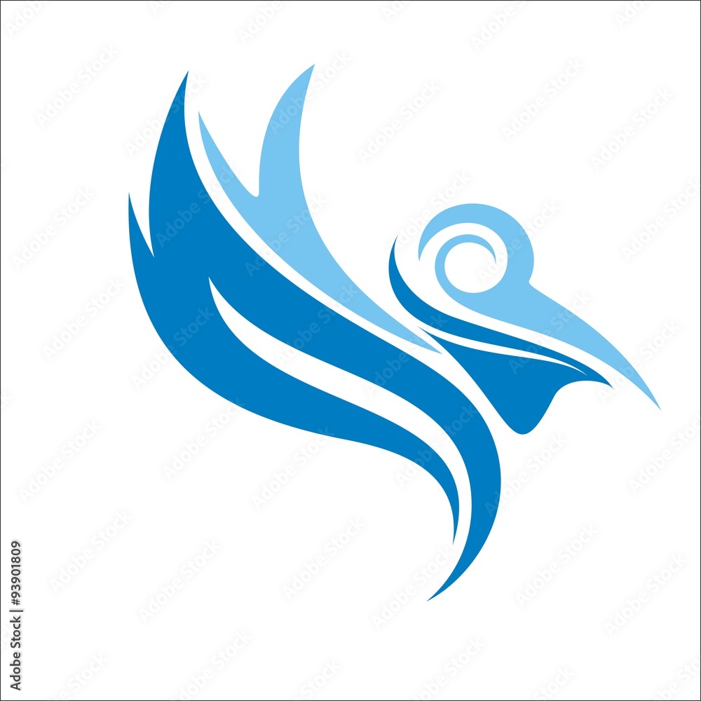 Obraz premium bird creative abstract