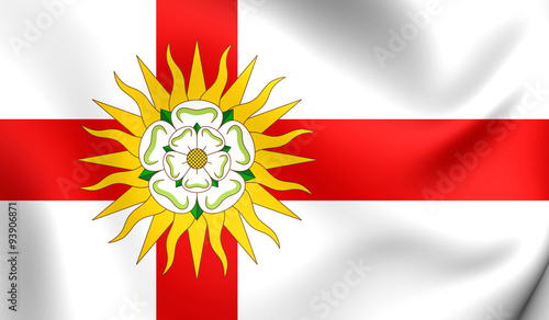 West Riding of Yorkshire Flag, England. photo