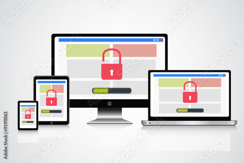 Responsive pc. Vulnerability search. SEO optimization,web analyt