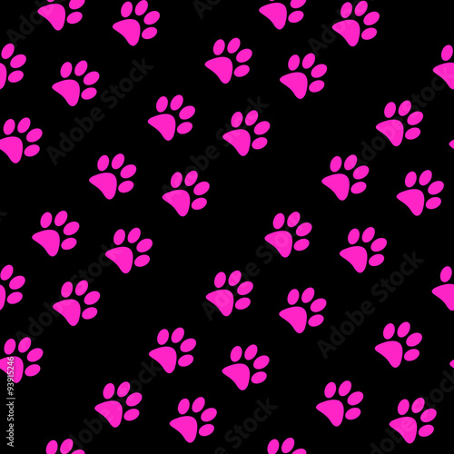 Seamless diagonal pattern of footprints.