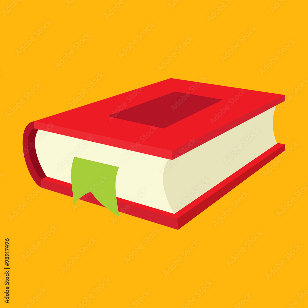 Nice book flat icon Nice book flat icon