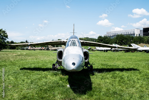 jet in Aviation Museum in Krakow