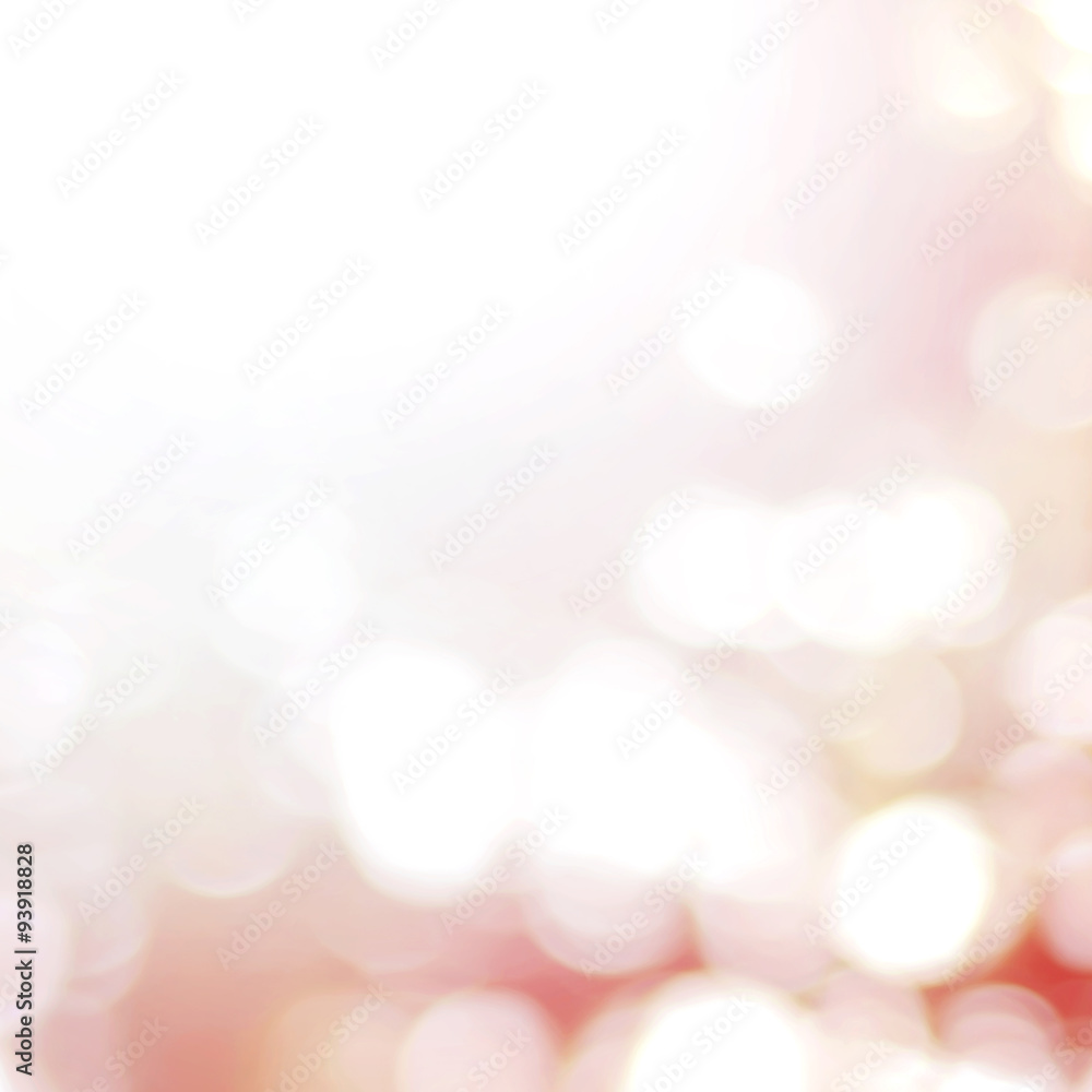 Natural Light Bokeh isolated on White Background Natural Light Bokeh isolated on White Background