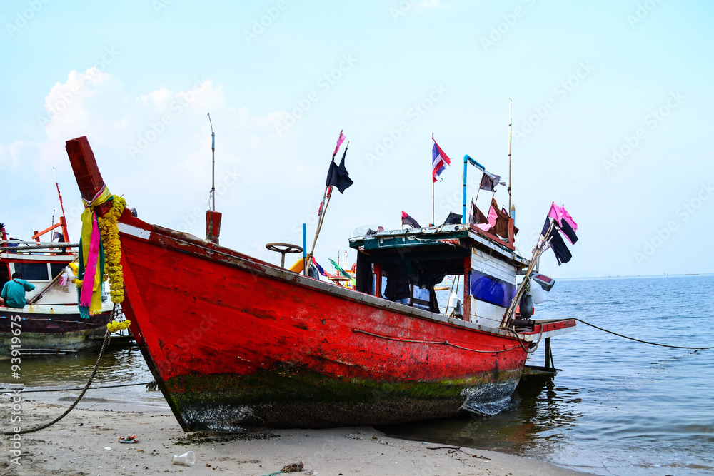Fishing boat in thailand